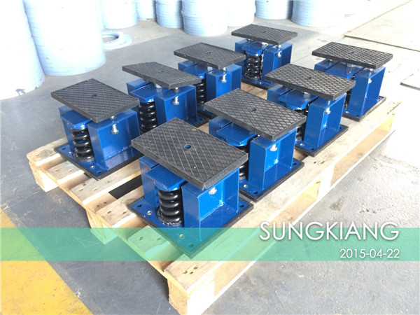 為浙江臨高電氣配套干式變壓器彈簧減震器