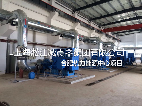 【合肥熱力能源中心項目】上海淞江不銹鋼金屬軟管