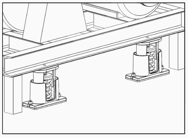 SHA型可調(diào)阻尼彈簧減震器安裝說明