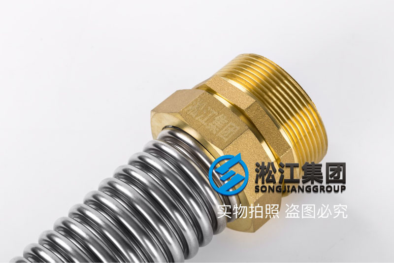 DN50冷熱水銅頭金屬軟管