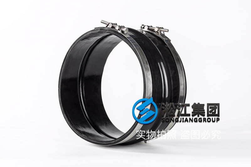 電廠風機配套卡箍式橡膠膨脹節“高溫200度” 電廠風機配套卡箍式橡膠膨脹節“高溫200度”