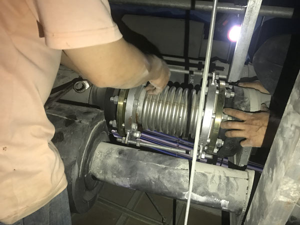 上海華山醫院波紋補償器氯離子超標問題書面報告