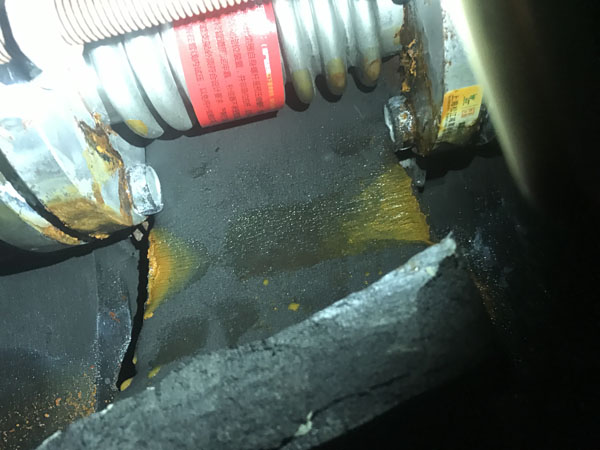 上海華山醫院波紋補償器氯離子超標問題書面報告