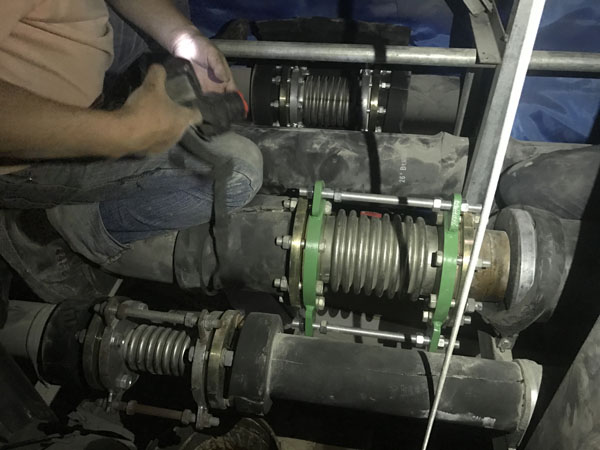 上海華山醫院波紋補償器氯離子超標問題書面報告