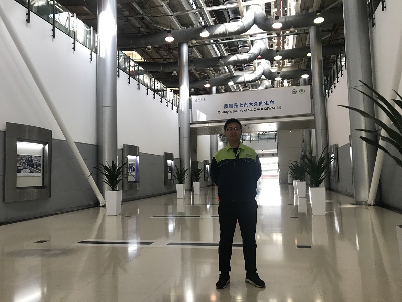 參觀上汽大眾汽車第三工廠