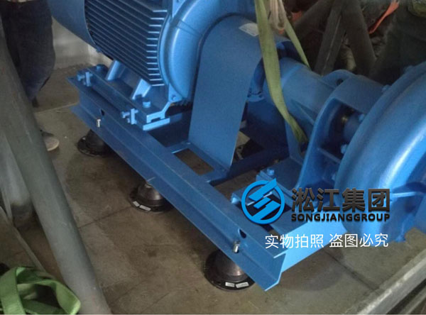 【安裝現場】臥式離心泵橡膠減震器不知道怎么安裝？