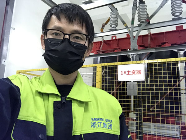 【施工過程】寶龍地產(chǎn)35kv變電站主變器減震降噪