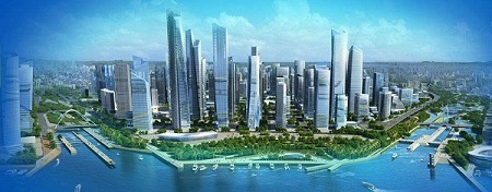 深圳前海集中供冷系統“白天供冷，夜間蓄冰”